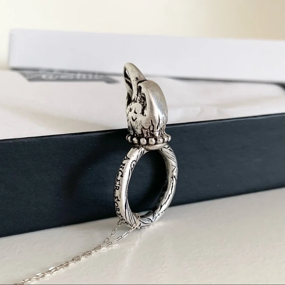 NWOT Gucci sterling silver eagle ring - Picture 16 of 16